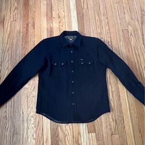 Iron Heart Indigo Double Cloth Western XXL
